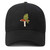EDGMM Frog Mushroom Baseball Cap,Unisex Dad Cap,Adult Athleisure Cap Adjustable
