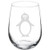 Wine Glass Goblet Penguin (17 oz Stemless)