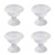 DOITOOL 4Pcs White Urn Planter Wedding Flower Pots Classic Traditional Plastic Urn Planter Vase Roman Pillar Flower Pot Decorative Urn Planters for Indoor Outdoor Home Garden Porch Planters DOITOOL 4Pcs White Urn Planter Wedding Flower Pots Classic Traditional Plastic Urn Planter Vase Roman Pillar Flower Pot Decorative Urn Planters for Indoor Outdoor Home Garden Porch Planters