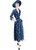 Vogue Misses' Blouse, Belt, and Skirt Sewing Pattern Kit, Code V1863, Sizes 16-18-20-22-24, Multicolor