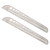 UKCOCO 4 Pcs Stainless Steel Scale Multi-Purpose Tool Gauging Ruler Engineers Ruler Measuring Straight Ruler Multipurpose Ruler Quick Angle Protractor Office Metal Engineering Ruler