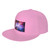 TECHPO Galaxy Adult Flat Bill Hats Adjustable Hip Hop Hat Unisex Fashion Trucker Hats Pink