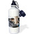 3dRose "Douc Langur Monkey" Sports Water Bottle, 21 oz, White