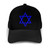 Classic Baseball Cap Israel Flag Logo Men Women Golf Hats Adjustable Plain Cap Black