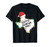 Texas Merry Christmas Y'all State Santa Hat & Lights T Shirt T-Shirt