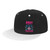 VULCCI Roky Erickson Baseball Cap Adjustable Flat Bill Snapback Caps Contrast Hip Hop Trucker Hat Dad Hats White
