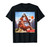 Funny Not Today Satan Jesus Crossover Basketball T-Shirt