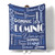Dr.TOUGH Personalized Name Blanket Personalized Blanket for Adult Kids Flannel Customized Personalized Blankets and Throws