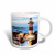 3dRose mug_61725_1"Harbour Town Lighthouse at Hilton Head Island at Dusk" Ceramic Mug, 11 oz, Multicolor