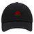 JPAK Watermelon Premium Dad Hat Embroidered Baseball Cap Fruit Farm Black
