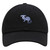 JPAK Racoon Premium Dad Hat Embroidered Cotton Baseball Cap Black