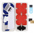 Yoki Peony Silicone Profiling Kit, Professional Silicone Profiling Tool, Caulking tool kit with Sealant Finishing Tools and Caulk Removal Tools