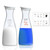Laundry Detergent Dispenser, 2 Pack Liquid Laundry Detergent Holder Container, Laundry Room Organization for Fabric Softener Laundry Detergent Bleaching Agent Laundry Powder, 36 Oz