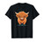 Cute Highland cattle Cow Funny Highland Cow T-Shirt