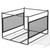Vanulee Hanging File Folder Frame Letter/Legal Size,Hanging Files Desk Organizer,File Folders Holder Rack,Rails for Filing Cabinet or File Box,File Drawers over 15.2" L x 12.4" W x 10.5" H,1 Pack
