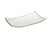 Godinger Serving Tray Platter Gamma Gold - 10x6.5
