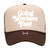Going Nowhere Fast Trucker Hat - Trendy Vintage Cowgirl Cowboy Y2K Graphic Snapback Cap for Women and Men (Brown/Tan)