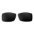 Walleva Replacement Lenses for Smith Optics Outlier Sunglasses - Multiple Options Available (Black - Polarized)