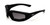 Maxx Foam Padded Motorcycle Riding Sunglasses TR90 Black Frame w/Smoke Lens