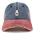 Trendy Apparel Shop Penguin Patch Frayed Bill Trucker Mesh Back Cap - Navy Wine