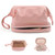 Cosmetic Travel Bag, Double Layer Cosmetic Bag, Large Makeup Bag, Travel Makeup Bag, Makeup Organizer Bag, Leather Cosmetic Bag, Waterproof Toiletry Bag for Women Girls (Pink) Cosmetic Travel Bag, Double Layer Cosmetic Bag, Large Makeup Bag, Travel Makeup Bag, Makeup Organizer Bag, Leather Cosmetic Bag, Waterproof Toiletry Bag for Women Girls (Pink)