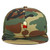 Armycrew Youth Kid's Popsicle Patch Flat Bill Mesh Back Snapback Trucker Cap - Woodland