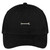 Trendy Apparel Shop Wrench Embroidered Cap Premium Cotton Dad Hat - Black