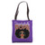 Unapologetically Dope Black Pride Afro American Purple Tote Bag