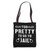Pretty To Go To Jail Inmate Prisoner Prison Arrested Tote Bag