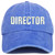 Trendy Apparel Shop Director Embroidered Washed Low Profile Cap - Royal