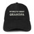Trendy Apparel Shop World's Best Grandpa Embroidered Low Profile Soft Cotton Baseball Cap - Black Trendy Apparel Shop World's Best Grandpa Embroidered Low Profile Soft Cotton Baseball Cap - Black