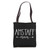 Dog Paw Amstaff Mom Tote Bag