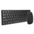 Wireless Keyboard Mouse Combos, 2.4G USB Receiver Keyboard Mouse Set Plug and Play Wireless Gaming Keyboard and Mice Set for Windows, Computer