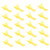 Uonlytech 20pcs yin and yang angle drywall corner tool corner bead tool paint putty drywall tools plastic squeegee Plastic Inside Corner Knives Thick section abs crimping tool