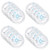 TEHAUX 16 Pcs Protractor Mini Ruler Mini Rotary Tool Tools for Kids Protractor Ruler Multitools Math Geometric Ruler Office Circle Protractor Drafting Ruler Measuring Ruler