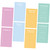 FUNOMOCYA 8 Note Paper Planner to Do List Notepad Reminder Grocery List Pad Students Page Markers Daily to Do List Grocery Shopping List Small Notebooks Checklist Mini Office Sticky Notes