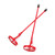 UKCOCO 2pcs Paint Shaker Concrete Trowel Paint Mixer Attachment Concrete Mortar Mixer Cement Stirring Stick Helix Paint Mixer Paint Mixer Rod Mud Mixer Drill High-carbon Steel Mixer Truck