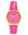 Steve Madden Women's Croco-Grain Strap Watch
