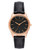 Steve Madden Women's Croco-Grain Strap Watch