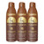 Coppertone Tanning Sunscreen Spray, SPF 15 Broad Spectrum Tanning Sunscreen, Water Resistant Sunscreen, 5.5 Oz, Pack of 3