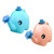 Happyyami 2pcs Small Watering can for Indoor Plants Watering can Indoor Plants Mini Watering can Elephant Shape Gardening Can Animal Watering Can Plant Tools Plastic jug Long Mouth