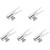 FRCOLOR 5pcs Eyebrow Sharpening Tool Eyeliner Pencil Sharpeners Makeup Sharpener Pencil Metal Pencil Sharpener Eye Brow Pencil Sharpener Cosmetic Student Eyebrow Trimming Aluminum Alloy