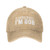 of Course I'm Right I'm Bob Cap for Women Dad Hat Vintage Cap Natural