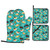 Cute Funny Guinea Pig Oven Mitts and Pot Holders Sets of 4,Heat Resistant Oven Mitts Gloves Pot Holders with Non-Slip Surface for Cooking Baking