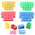 72 Colored Pencil Sharpener Plastic Manual Pencil Sharpener Colors