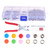 SEWACC 1 Set Button Sewing Kit Button Fastener kit snap Buttons Rings snap Pliers kit Press Stud Button Rivet Tool Fastener Pliers Press Tool snap Button kit Child Metal Multicolor Brass