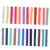 LALAFINA 1 Box 24pcs Square Chalks Pastel Sticks Colored Chalks Oil Pastel Non Pastel Artists Chalk Pastel Chalk Brilliant Pastel Square Pastel Color Crayons Art Pencils Pigment Major