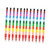 VILLCASE 16pcs 12 Goodie Bag Filler Stackable Crayons Kids Crayons Stacking Crayons Pen Fun Rainbow Crayons Pastel Markers Stackable Buildable Crayon Colored Pens Detachable Paint Child