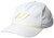 adidas Golf Standard W 5 Panel Rope, White/Almost Yellow, OSFW