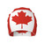 Techpo Canada (Canadian) Flag Beanie Hat Men/Women Comfy Skull Cap Casual Skiing Hat Warm Knit Hat for Black